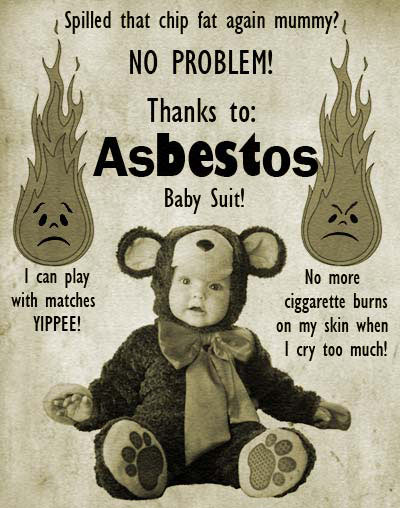 Asbestos Baby Suit