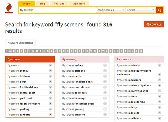 Keyword IO - Search