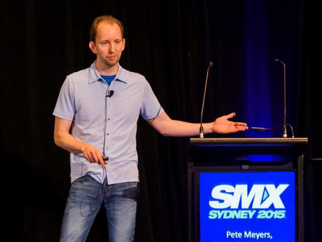 Dr. Pete Meyers Interview from SMX Sydney 2015