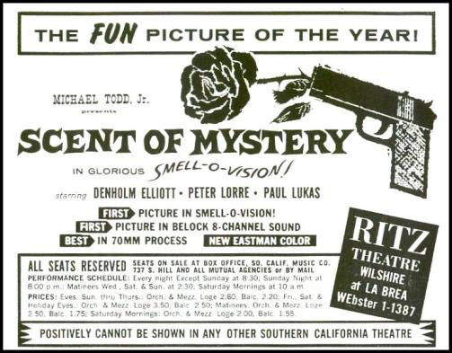 Scent Of Mystery Film Poster 1960