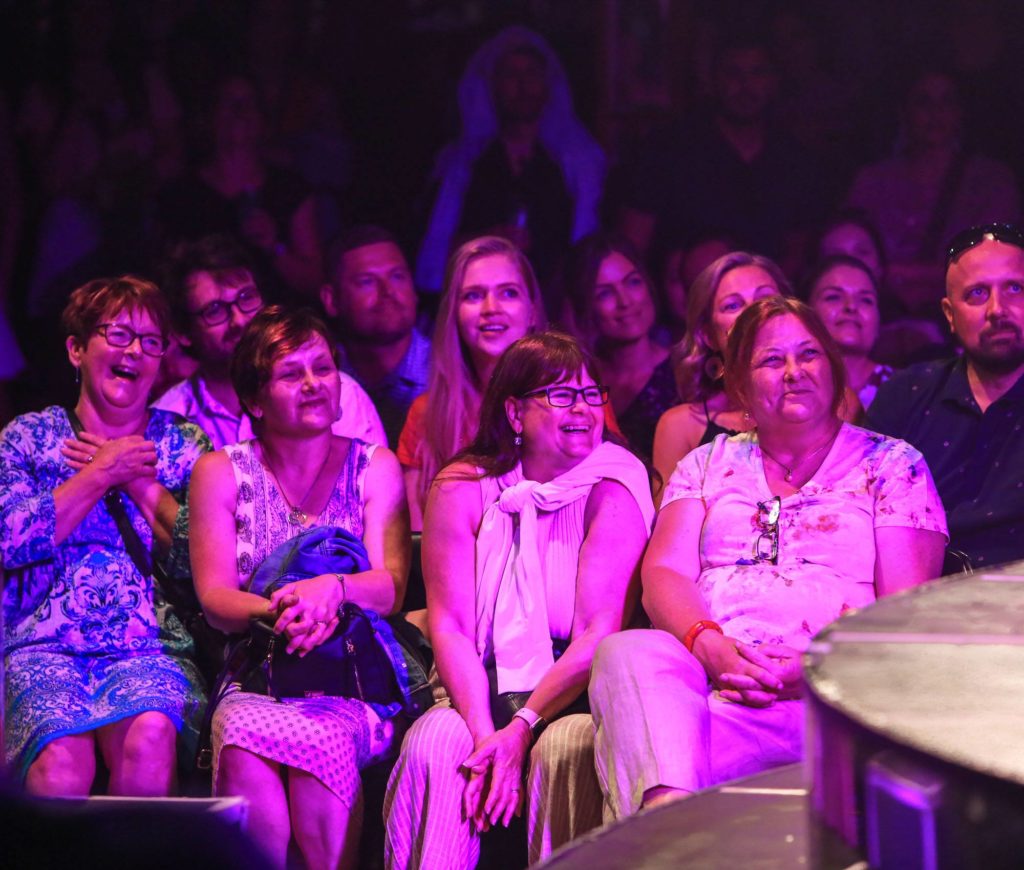 Audience attending an Adelaide Fringe show