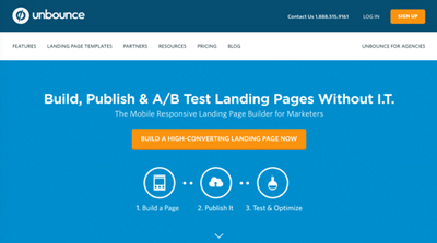 Unbounce overcoming objections example