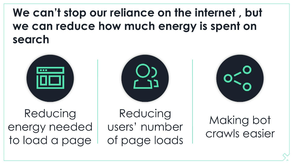 how to reduce how much energy is spent on search